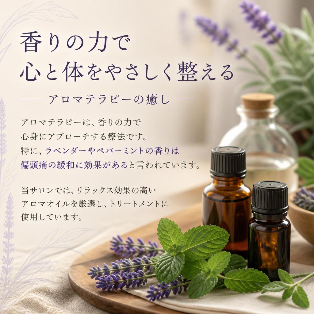 アロマテラピーの効果