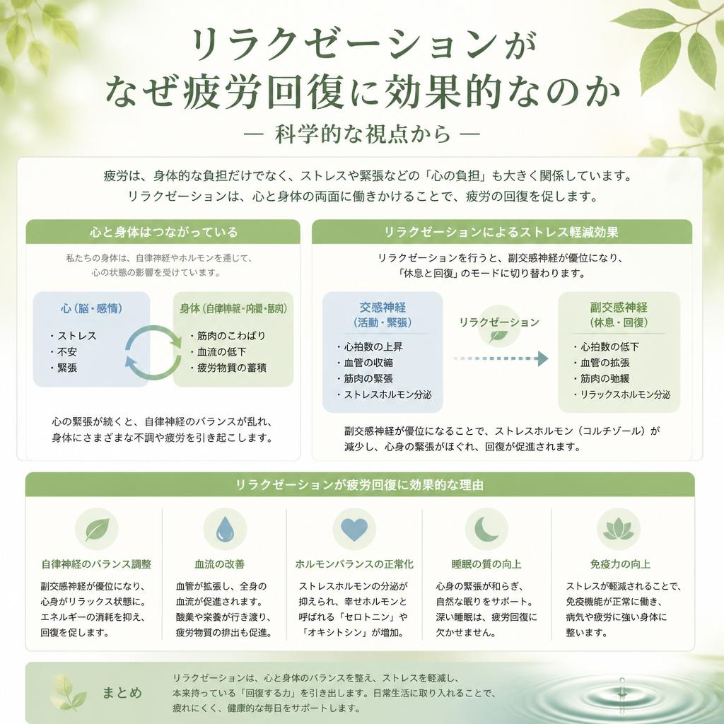 リラクゼーションの重要性